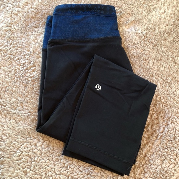 lululemon athletica Pants - Lululemon Wunder Under Reversible Crop